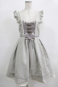 Amavel / ハートの紋章ヴィンテージバックルジャンスカ Free グレー H-25-12-12-1009-CA-OP-NS-ZH