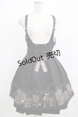 画像1: Amavel / 不思議の扉ジャンパースカート Free ブラック H-25-12-12-1012-CA-OP-NS-ZH