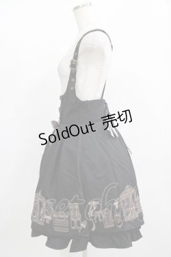 画像2: Amavel / 不思議の扉ジャンパースカート Free ブラック H-25-12-12-1012-CA-OP-NS-ZH