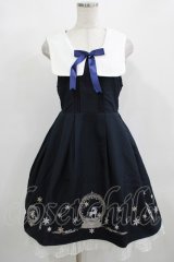 Amavel / アンティークスノードームジャンスカ Free ネイビー H-25-12-12-1013-CA-OP-NS-ZH