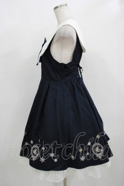 画像2: Amavel / アンティークスノードームジャンスカ Free ネイビー H-25-12-12-1013-CA-OP-NS-ZH