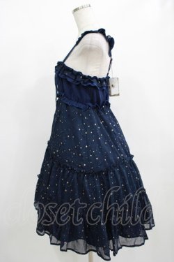画像2: Amavel / 星柄キャミワンピース Free ネイビー H-25-12-12-1015-CA-OP-NS-ZH