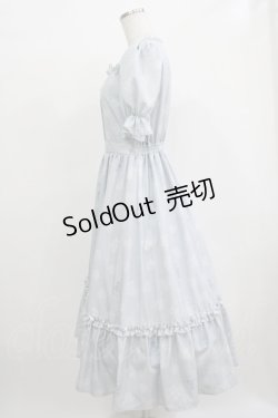 画像2: m petit by misako / AOKハナガラスクエアワンピース S サックス H-25-12-12-1002-LO-OP-NS-ZH