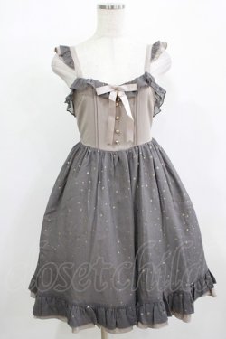 画像1: Amavel / StarryMarcheキャミワンピース Free グレー H-25-12-12-1016-CA-OP-NS-ZH