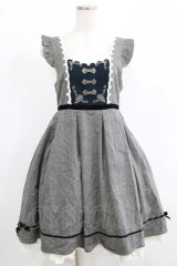 Amavel / ハートの紋章ヴィンテージバックルジャンスカ Free グレー H-25-12-12-1017-CA-OP-NS-ZH