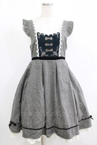 Amavel / ハートの紋章ヴィンテージバックルジャンスカ Free グレー H-25-12-12-1017-CA-OP-NS-ZH