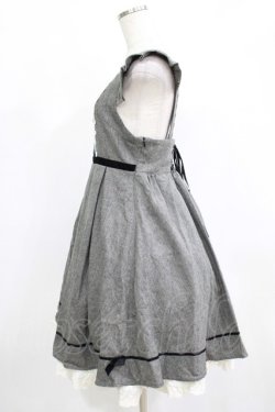 画像2: Amavel / ハートの紋章ヴィンテージバックルジャンスカ Free グレー H-25-12-12-1017-CA-OP-NS-ZH