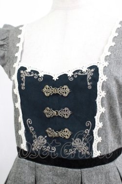 画像4: Amavel / ハートの紋章ヴィンテージバックルジャンスカ Free グレー H-25-12-12-1017-CA-OP-NS-ZH