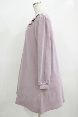 画像2: Amavel / はしごレースリボンAラインワンピース Free ラベンダー H-25-12-12-1018-CA-OP-NS-ZH (2)