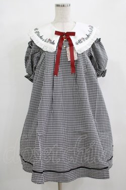 画像1: Amavel / いちご摘みの肩あきAラインワンピース Free ブラック H-25-12-12-1019-CA-OP-NS-ZH