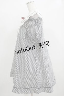 画像2: Amavel / いちご摘みの肩あきAラインワンピース Free ブラック H-25-12-12-1019-CA-OP-NS-ZH