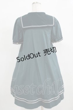 画像3: Amavel / Moonlight セーラーAラインワンピース Free グリーン H-25-12-12-1020-CA-OP-NS-ZH