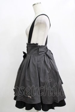 画像2: Amavel / Wonder Kitten サススカート Free ブラック H-25-12-12-1026-CA-SK-NS-ZH