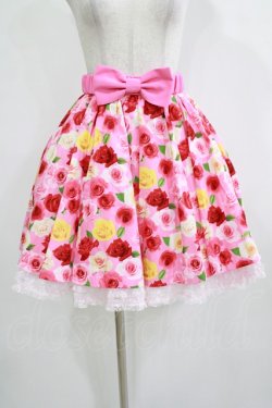 画像1: Angelic Pretty / ドレッシーローズスカート Free ピンク H-25-12-12-1030-AP-SK-NS-ZH
