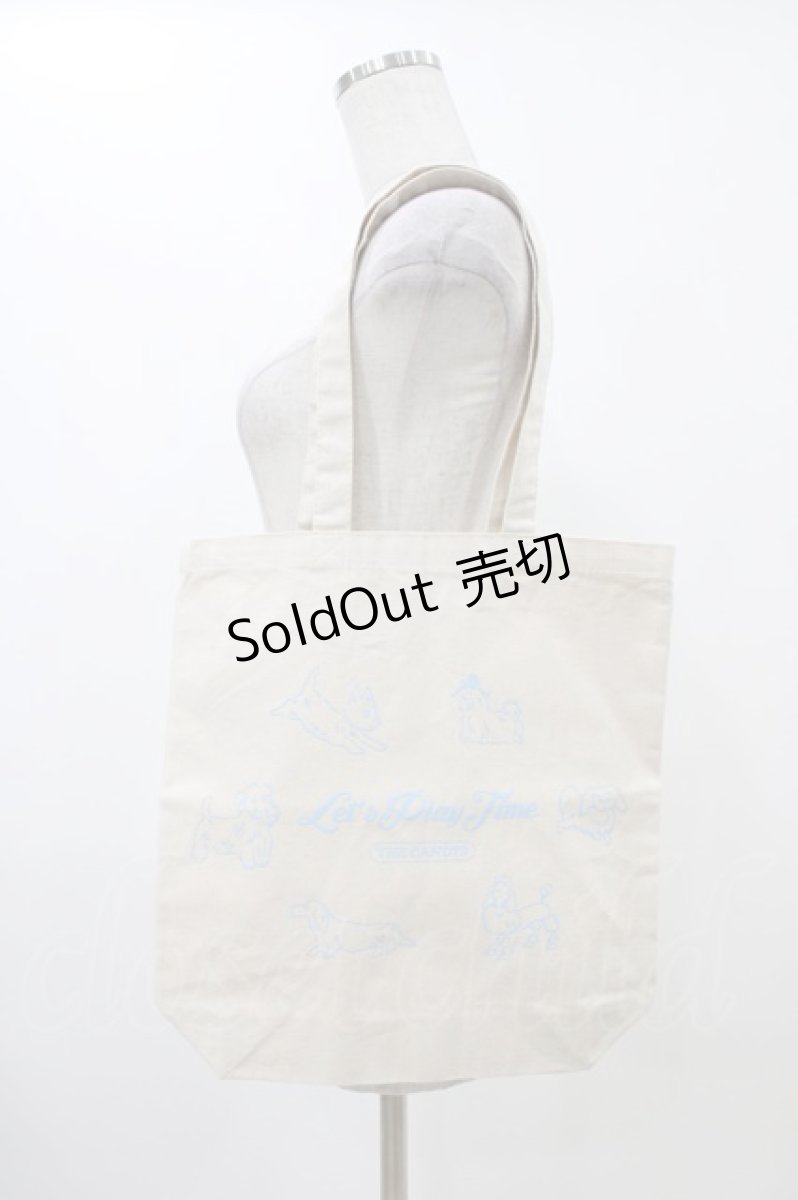 画像1: Candy Stripper / PLAY TIME TOTE BAG   H-25-12-12-013-PU-BG-KB-ZH (1)