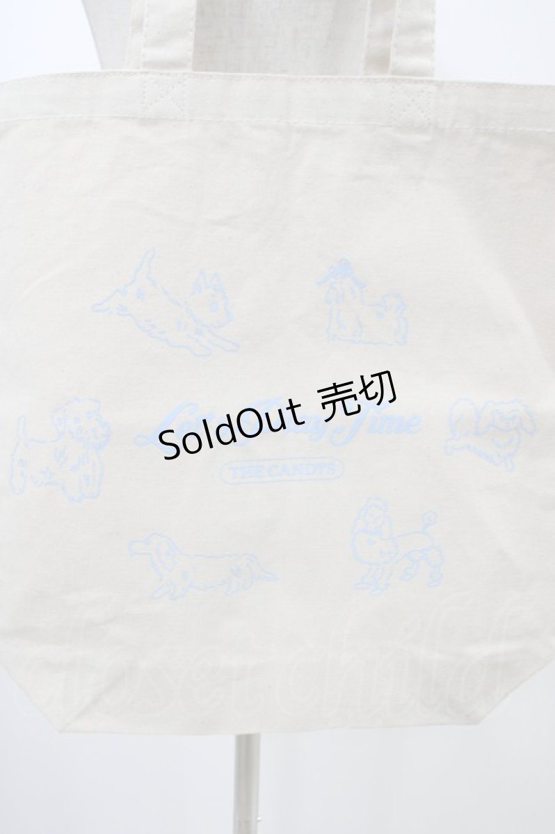 画像3: Candy Stripper / PLAY TIME TOTE BAG   H-25-12-12-013-PU-BG-KB-ZH (3)