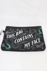 画像2: KILL STAR / Toiletry bag  黒 H-25-12-12-015-SL-BG-KB-ZH (2)
