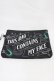画像2: KILL STAR / Toiletry bag  黒 H-25-12-12-015-SL-BG-KB-ZH (2)