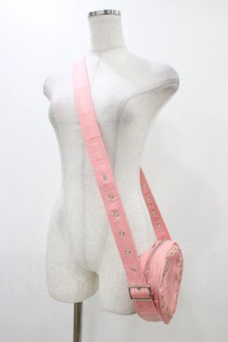 画像2: MILK / ハートスタッズショルダーバッグ  ピンク H-25-12-12-020-ML-BG-KB-ZH