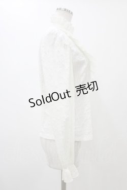 画像3: Moi-meme-Moitie / プリーツフリルブラウス 2 オフ H-25-12-12-023-MO-BL-KB-ZH