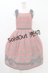 Emily Temple cute / Holidayノースリーブワンピース  レッド H-25-12-12-024-ET-OP-KB-ZH