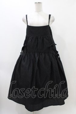 画像1: Candy Stripper / SWEET THINGS CAMISOLEワンピース  ブラック H-25-12-12-025-PU-OP-KB-ZH