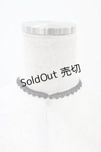 MILK / クロスチャームレースチョーカー  ブラック H-25-12-12-004-ML-AC-KB-ZH