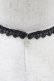 画像2: MILK / クロスチャームレースチョーカー  ブラック H-25-12-12-004-ML-AC-KB-ZH (2)