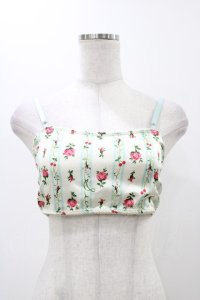 MILK / ローズガーランドブラ  ミントブルーウォールペーパー H-25-12-12-033-ML-TO-KB-ZH