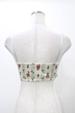 画像2: MILK / ローズガーランドブラ  ミントブルーウォールペーパー H-25-12-12-033-ML-TO-KB-ZT465 (2)