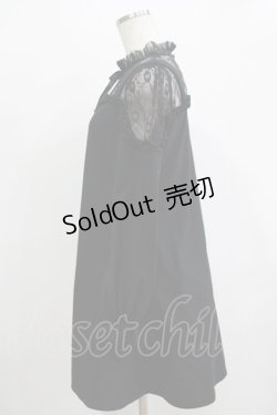 画像2: Jamie エーエヌケー / レース切替カットワンピース M ブラック H-25-12-13-1025-LO-OP-NS-ZH