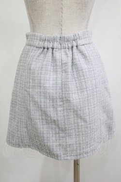 画像3: Ank Rouge / パールフラップラメツイードSK M サックス H-25-12-13-1027-CA-SK-NS-ZH