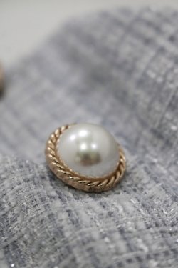 画像4: Ank Rouge / パールフラップラメツイードSK M サックス H-25-12-13-1027-CA-SK-NS-ZH