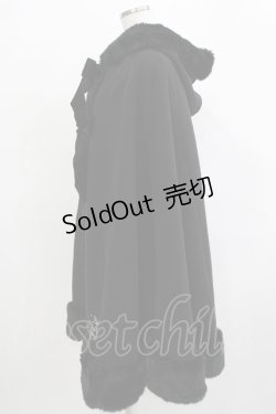 画像2: BABY,THE STARS SHINE BRIGHT / 雪の女王マントII Free ブラック H-25-12-13-1028-BA-CO-NS-ZH