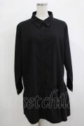 Jamie エーエヌケー / アシメシャツワンピース M ブラック H-25-12-13-1029-LO-OP-NS-ZH