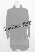 Jamie エーエヌケー / アシメシャツワンピース M ブラック H-25-12-13-1029-LO-OP-NS-ZH