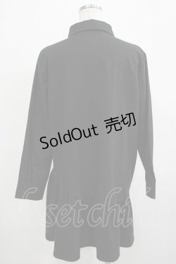 画像3: Jamie エーエヌケー / アシメシャツワンピース M ブラック H-25-12-13-1029-LO-OP-NS-ZH