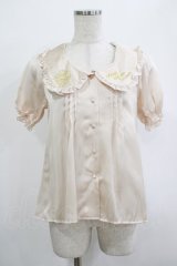 Fi.n.t / 天使刺繍ブラウス Free IVORY H-25-12-13-1034-CA-BL-NS-ZH