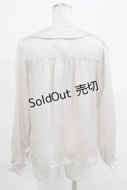 画像3: Fi.n.t / ハートフリルブラウス Free PINK BEIGE H-25-12-13-1035-CA-BL-NS-ZH