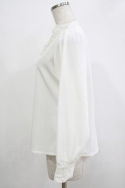 画像2: an another angelus / ストライプレースヨークブラウス Free OFF WHITE H-25-12-13-1038-CA-BL-NS-ZH