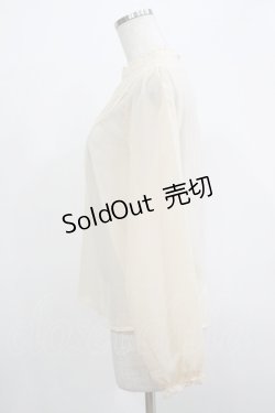 画像2: an another angelus / ローズ刺繍ブラウス Free IVORY H-25-12-13-1039-CA-BL-NS-ZH