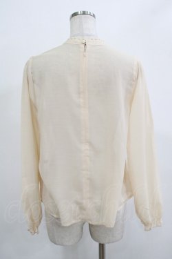 画像3: an another angelus / ローズ刺繍ブラウス Free IVORY H-25-12-13-1039-CA-BL-NS-ZH