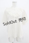 an another angelus / タックレースヨークブラウス Free IVORY H-25-12-13-1040-CA-BL-NS-ZH