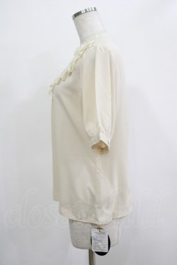 画像2: an another angelus / タックレースヨークブラウス Free IVORY H-25-12-13-1040-CA-BL-NS-ZH