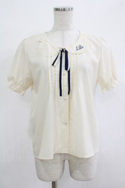 画像1: Fi.n.t / スカラップブラウス Free IVORY H-25-12-13-1043-CA-BL-NS-ZH