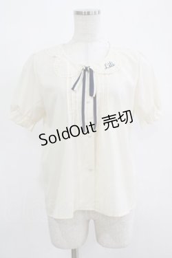 画像1: Fi.n.t / スカラップブラウス Free IVORY H-25-12-13-1043-CA-BL-NS-ZH