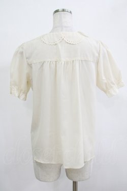 画像3: Fi.n.t / スカラップブラウス Free IVORY H-25-12-13-1043-CA-BL-NS-ZH