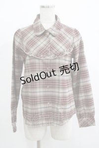 Fi.n.t / チェックブラウス Free ベージュ H-25-12-13-1047-CA-BL-NS-ZH