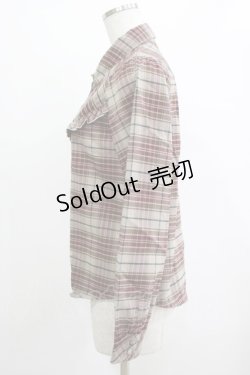 画像2: Fi.n.t / チェックブラウス Free ベージュ H-25-12-13-1047-CA-BL-NS-ZH