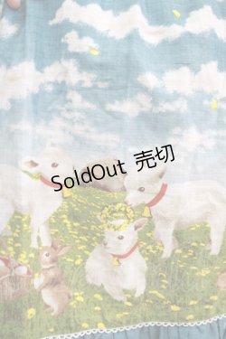 画像4: metamorphose / 【プラスサイズ】Dreamy Little Farm はしごレースフリルジャンパースカート プラスサイズ グリーン H-25-12-13-1004-ME-OP-NS-ZH